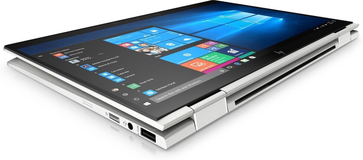 HP convertible 2-in-1 TOUCHSCREEN 13.3" i7-8650U 512GB SSD 16GB ram Cam BT W11P