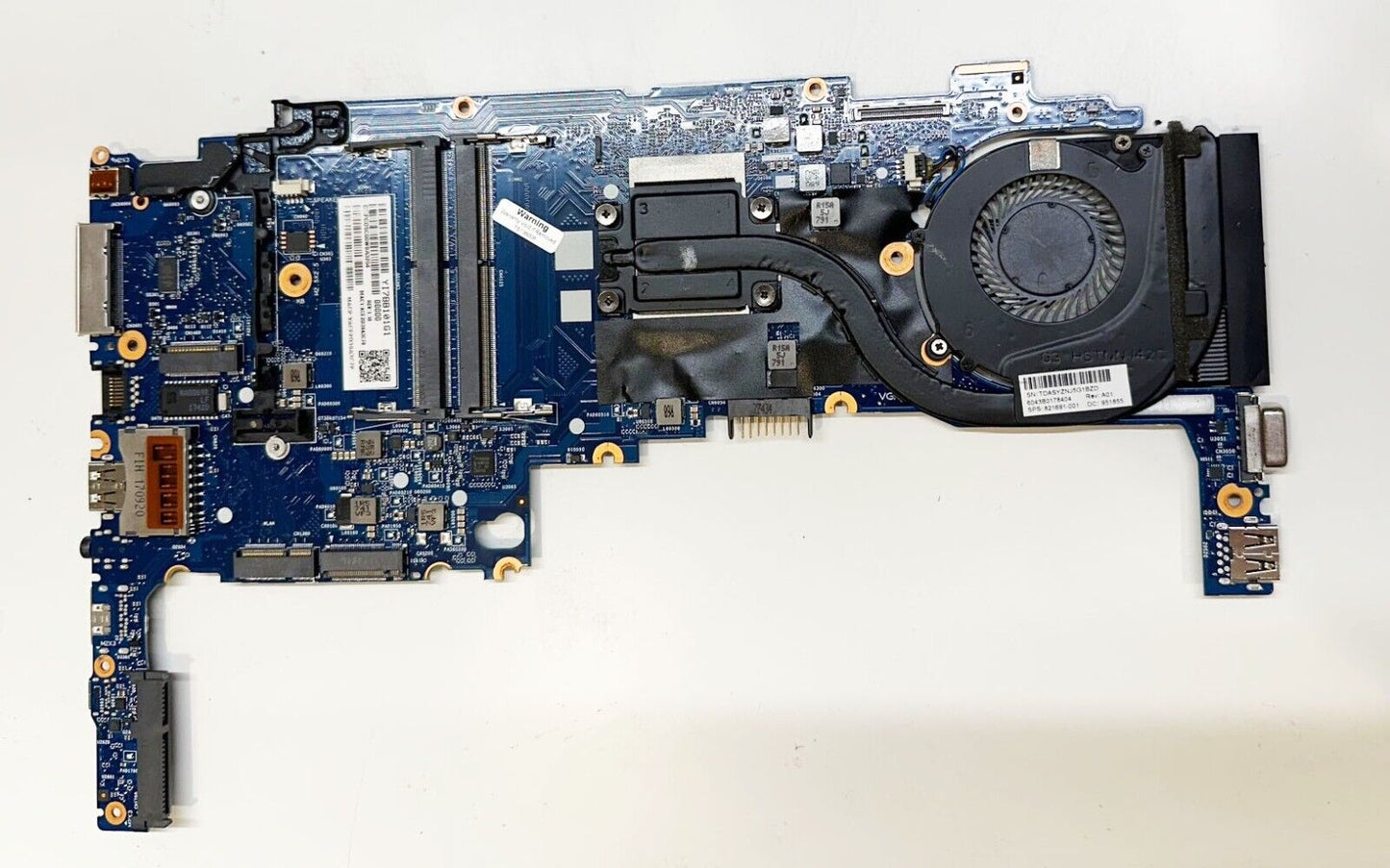 6050A2854201 For HP EliteBook 820 G4 With i7-7600U 914274-601 Laptop Motherboard