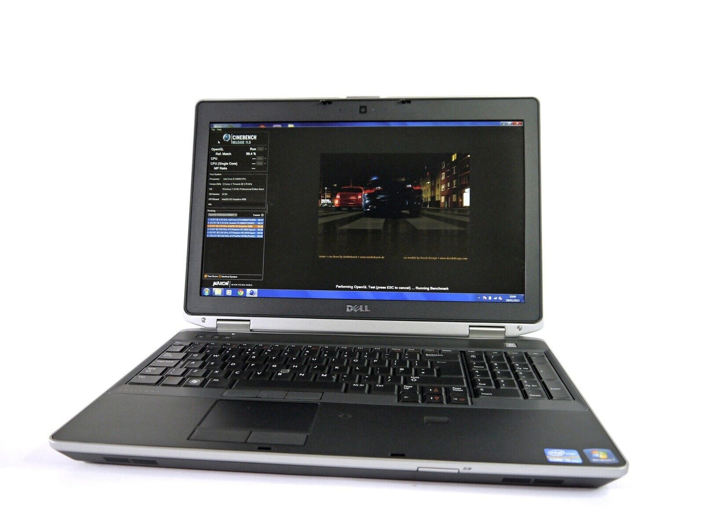 Dell 15" laptop Intel i7 Quad Core 16GB ram 256GB SSD DVDRW BLUETOOOTH W10P