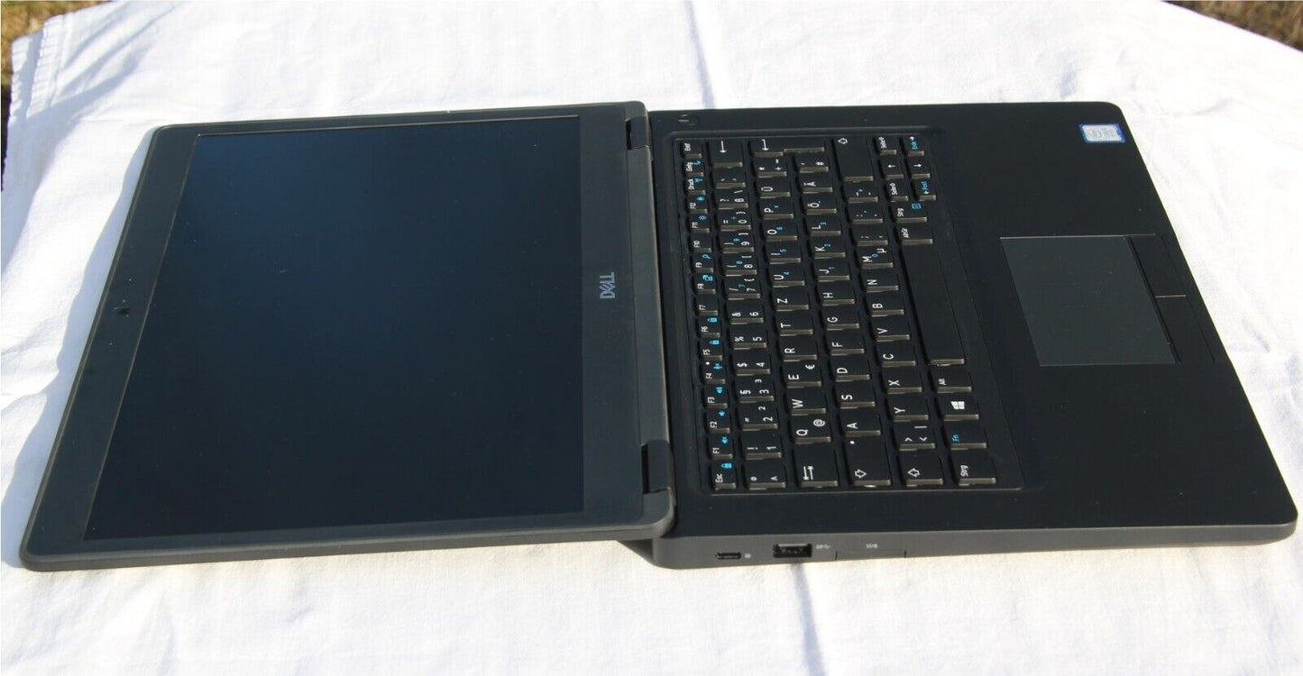 FAST DELL LAPTOP 8th GEN i5, 16GB 256GB SSD WIN11Pro WEBCAM 14.0" FHD SCREEN BT