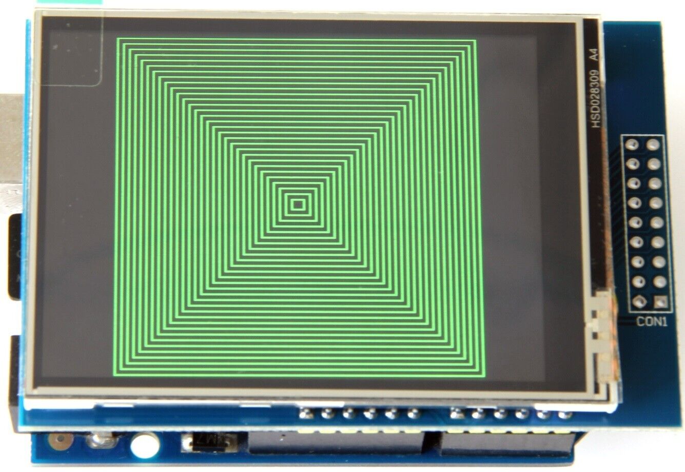 2.8 TFT LCD Display Full Color Touch Screen Shield for Arduino UNO MEGA SD Card