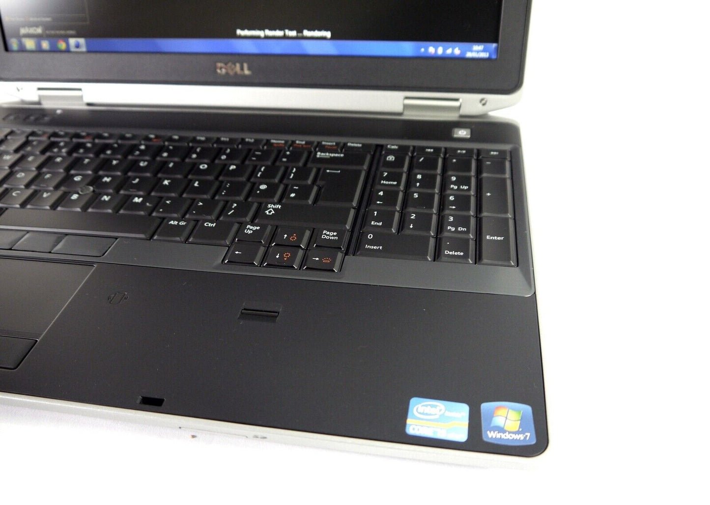 Dell 15" laptop Intel i7 Quad Core 16GB ram 256GB SSD DVDRW BLUETOOOTH W10P