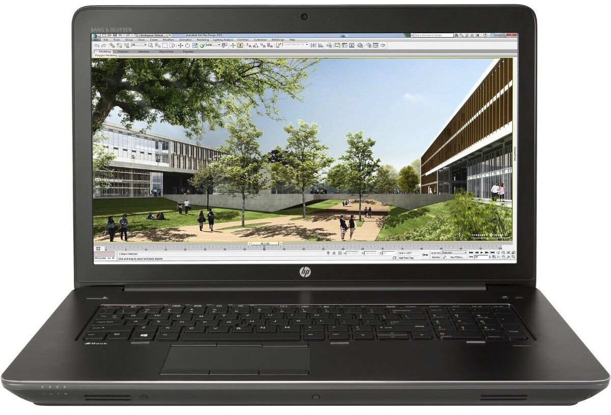 HP 17" Laptop Intel i7 Quad-Core 2.7GHz 16GB ram 512GB SSD NVIDIA GPU Bluetooth