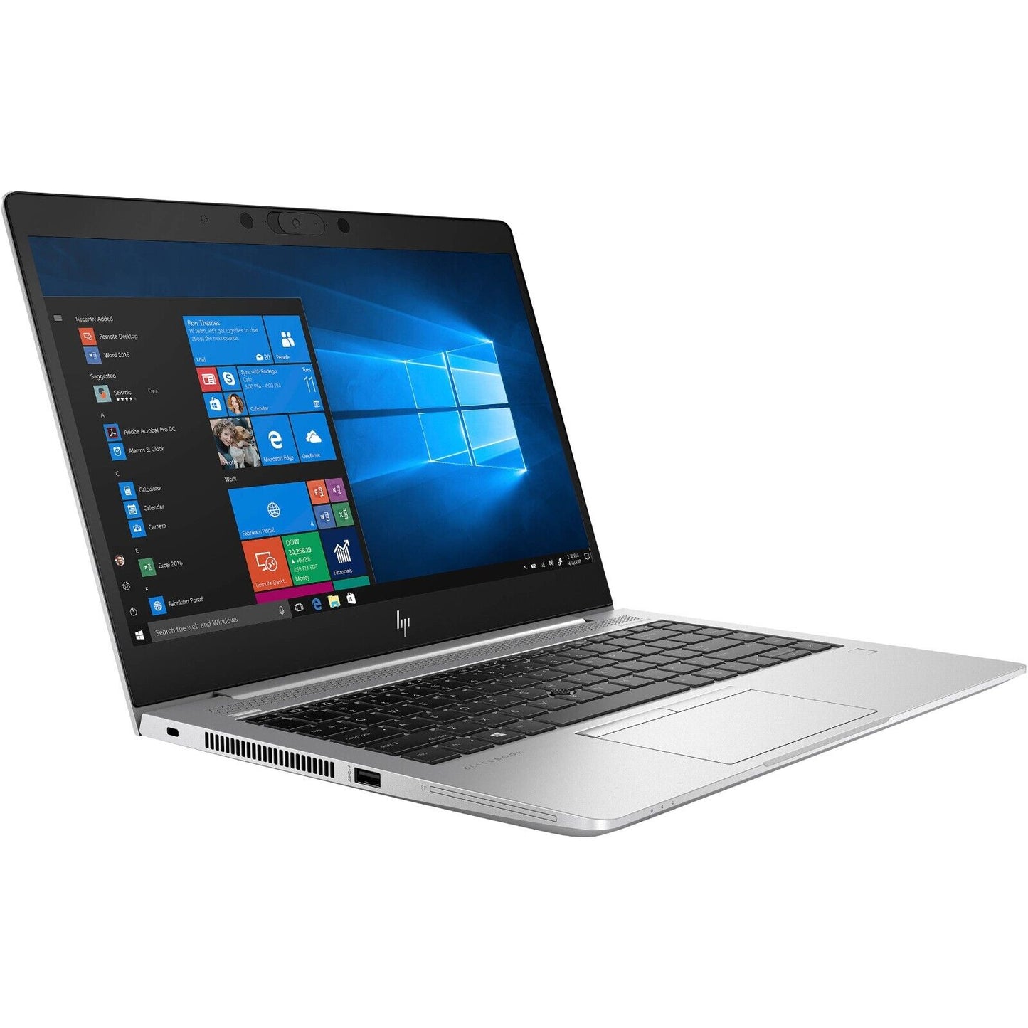 HP 14" Laptop AMD Ryzen 5, 2.10GHz 16GB RAM 256GB SSD Fingerprint Webcam WiFi+BT