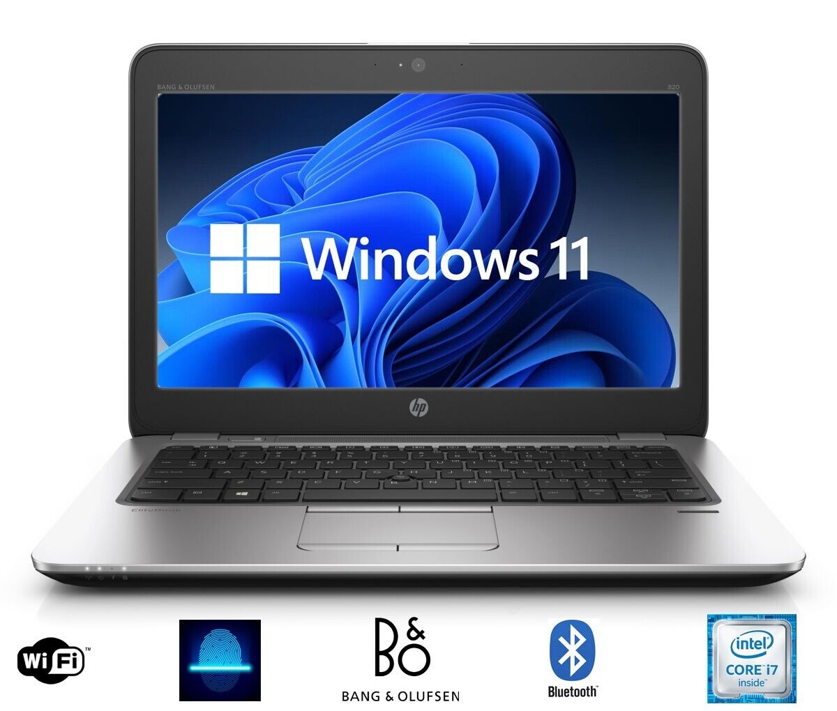 10 units - HP Laptop Intel Core i7 2.8GHz 16GB 512GB SSD Wi-Fi Fingerprint W11P