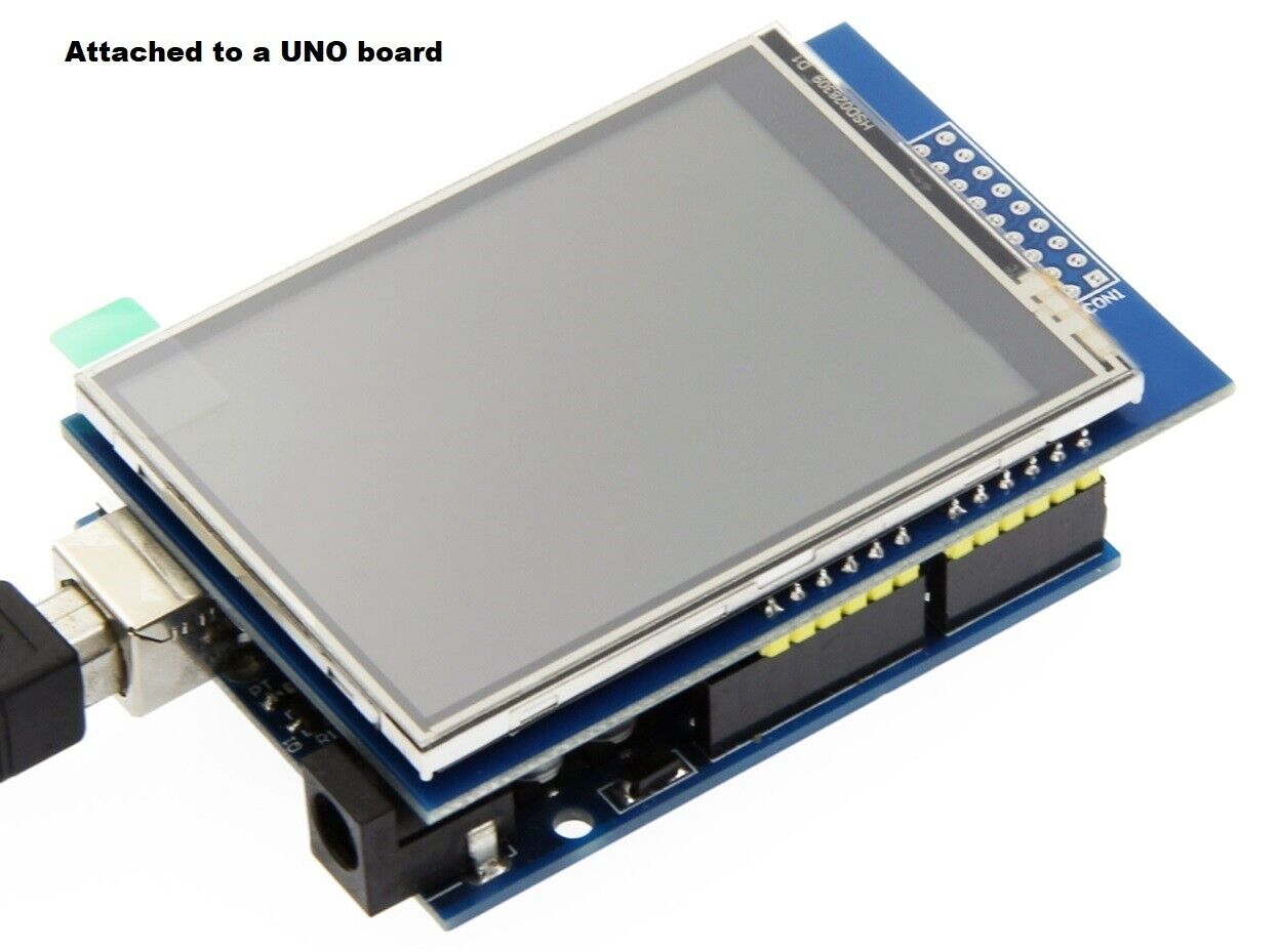 2.8 TFT LCD Display Full Color Touch Screen Shield for Arduino UNO MEGA SD Card