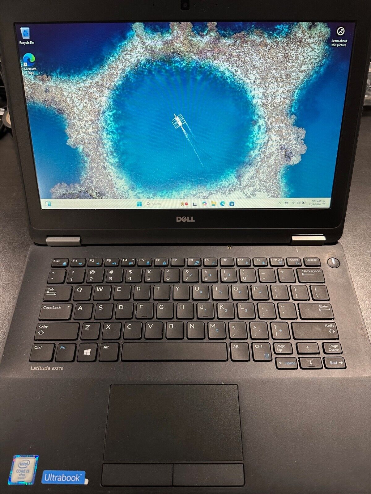 READ!! Dell 12" UltraSlim Laptop Intel 2.4GHz 16GB 256GB SSD Wi-Fi BT Win11 Pro