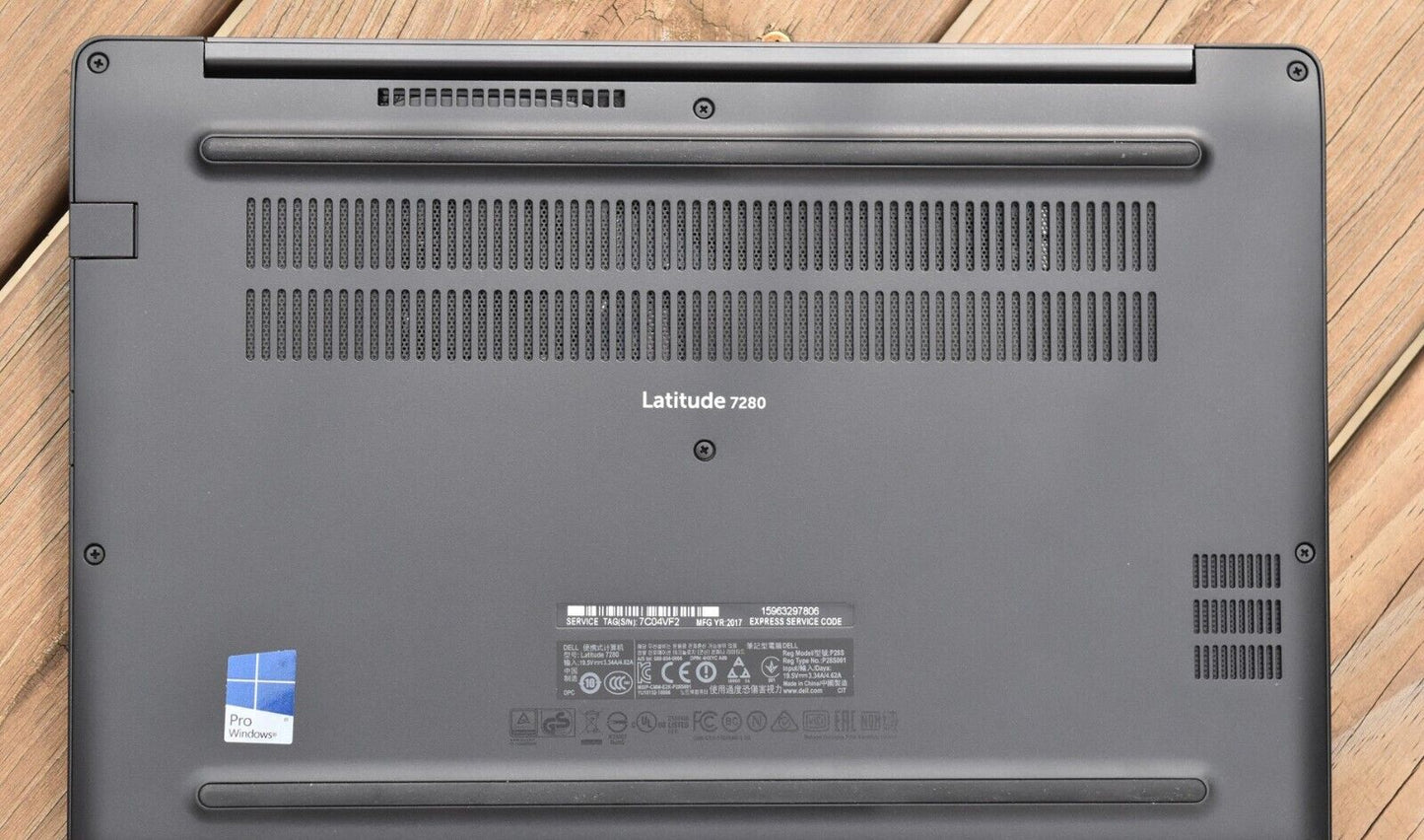 READ!! Dell 12" TOUCHSCREN Laptop Core i7 2.8GHz 16GB 512GB SSD Wi-Fi BT W11 Pro