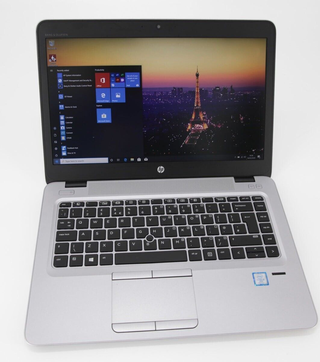 FAST 14" HP Laptop 7th Gen Core i5 2.6GHz 16GB RAM 256GB SSD Fingerprint BT WCam