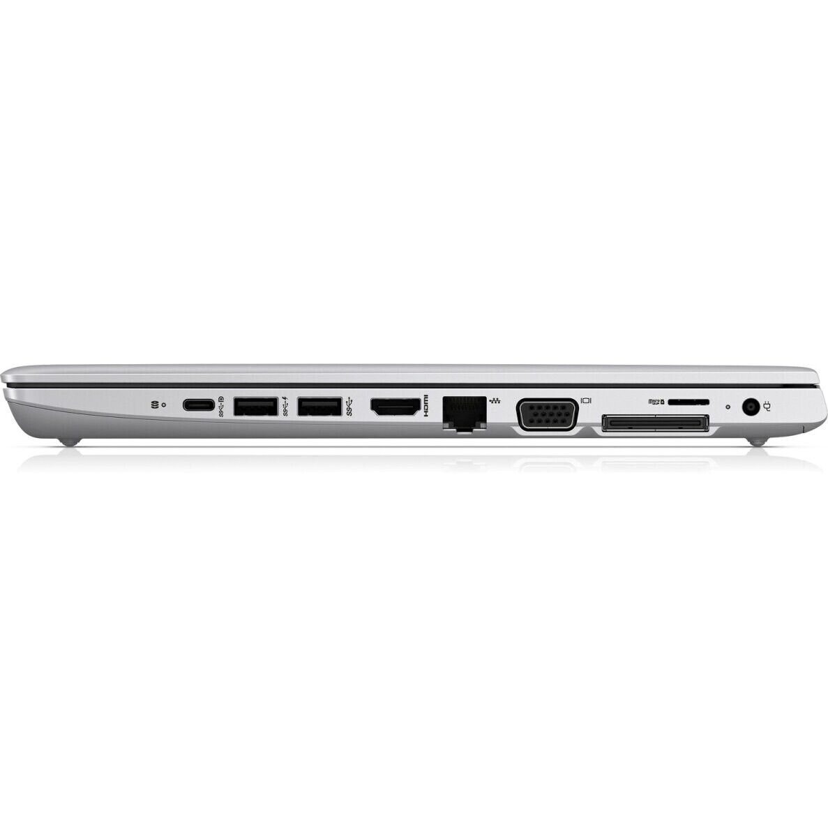 FAST HP 14" Laptop Intel i7 Quad-Core 16GB 256GB SSD Fingerprint BT WiFi Cam W11
