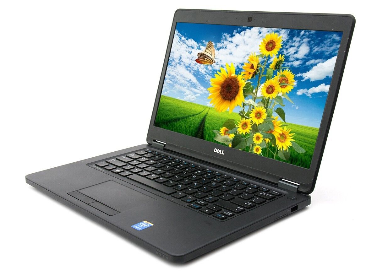 Dell 14" Laptop Intel Core i5 2.3GHz 16GB ram 256GB SSD Bluetooth Webcam Win10Pr