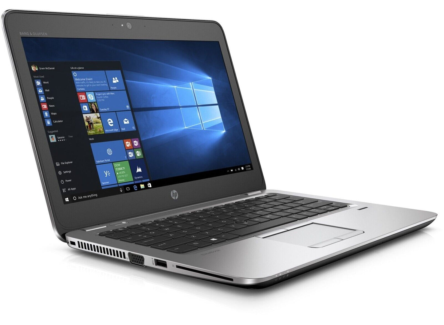 HP UltraSlim Laptop 12" Core i7 2.8GHz 16GB 256GB SSD Wi-Fi Fingerprint WebCam