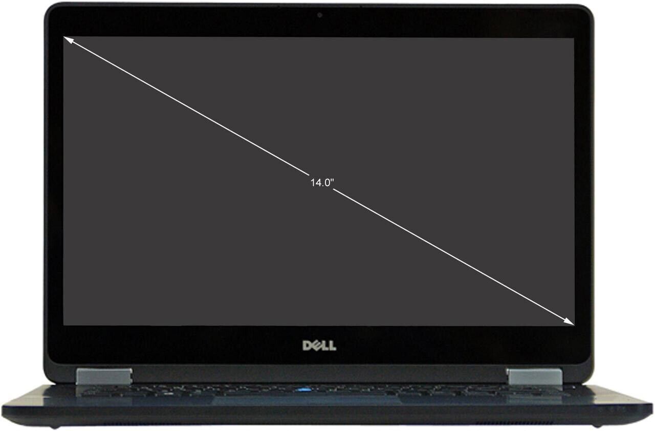 Dell 14" TOUCHSCREEN Laptop Intel Core i7 2.2GHz 16GB RAM 512GB SSD BT Win11 Pro