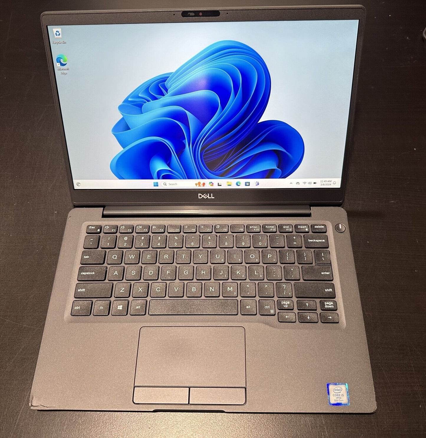 Dell 13" TOUCHSCREEN Laptop 8th Gen Intel i5-i7 16GB RAM PICK SSD Wi-Fi BT Win11