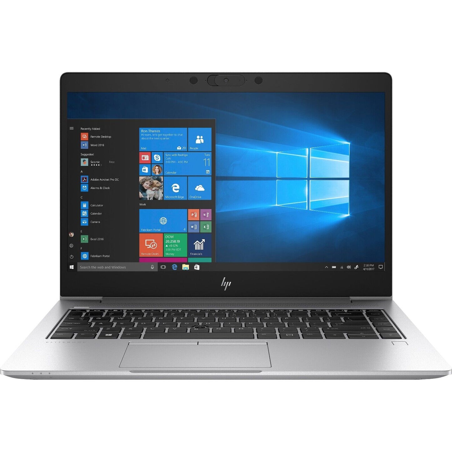 HP 14" Laptop AMD Ryzen 5, 2.10GHz 16GB RAM 256GB SSD Fingerprint Webcam WiFi+BT