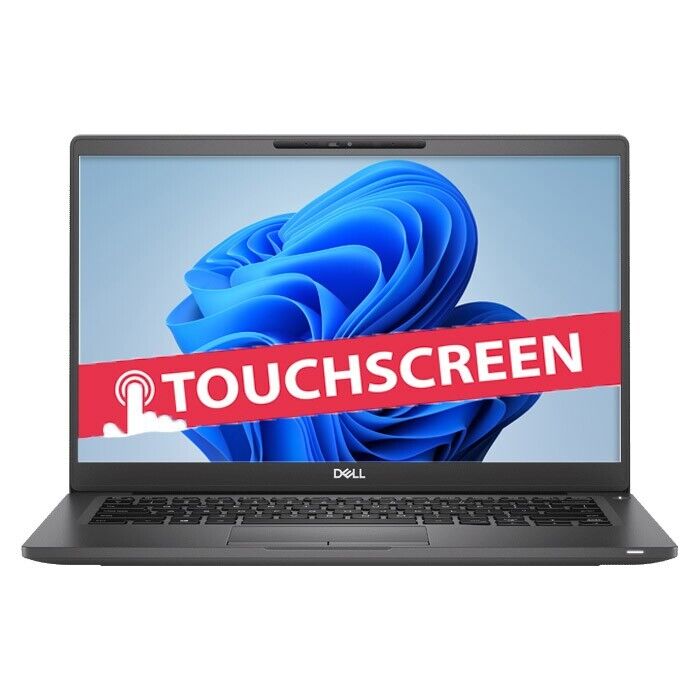 Dell 14" Touch Laptop 8th Gen Intel QuadCore 16GB RAM 256GB SSD Fgrprnt BT Win11