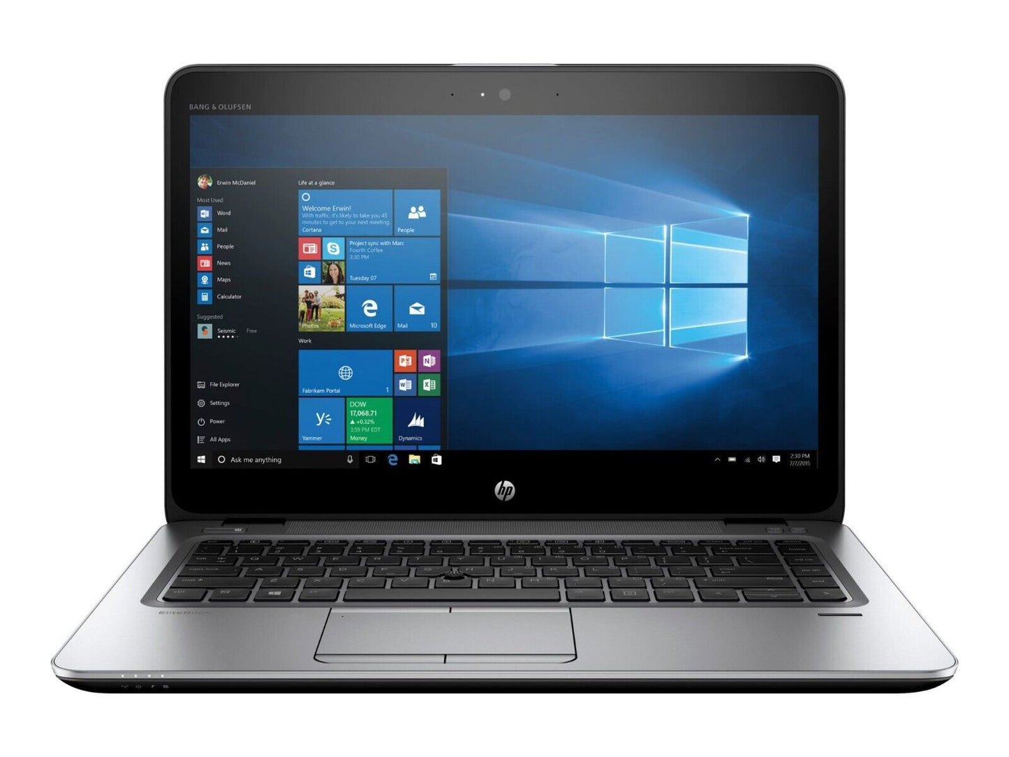 DISCOUNTED! 14" HP Laptop Core i5 2.6GHz 16GB RAM 256GB SSD Fingerprint BT Cam