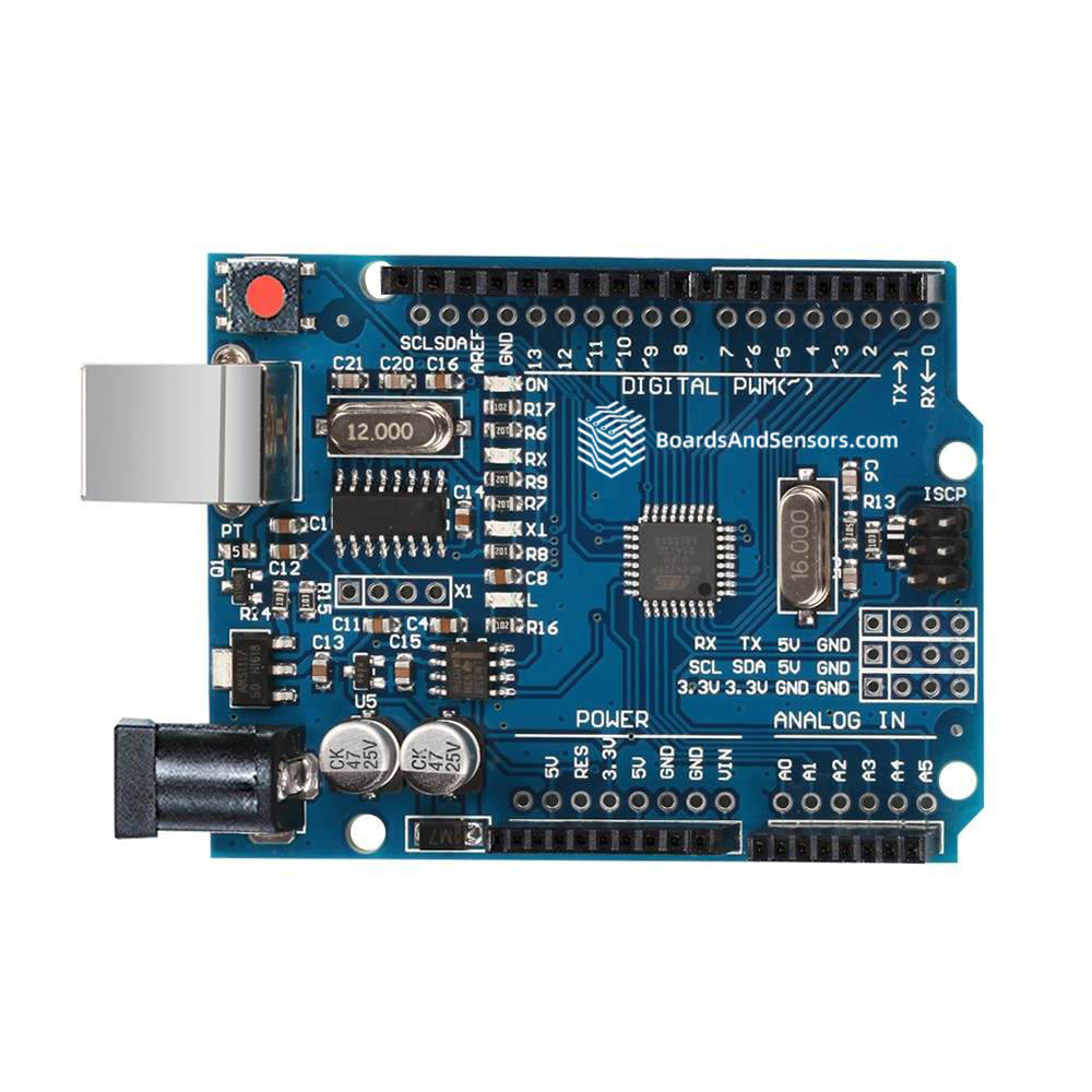 2 units-Compatible with Arduino UNO R3 IDE, ATmega 328P CH340 Development Board
