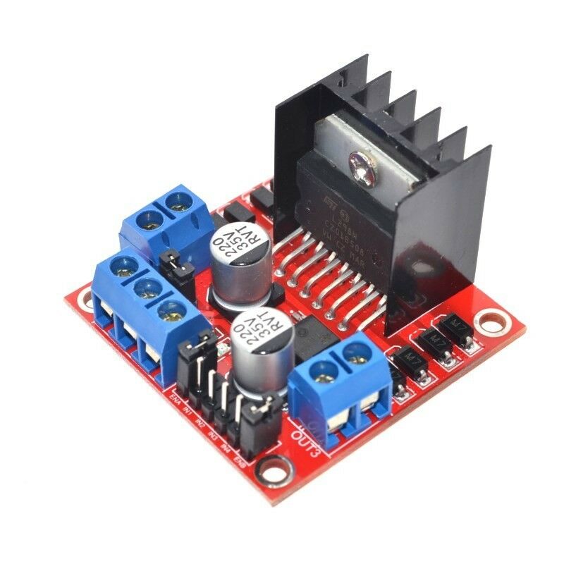 New L298N DC Stepper Motor Driver Module Dual H Bridge Control Board for Arduino