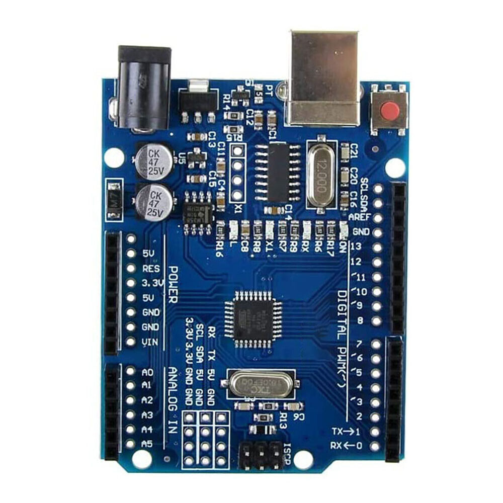 2 units-Compatible with Arduino UNO R3 IDE, ATmega 328P CH340 Development Board