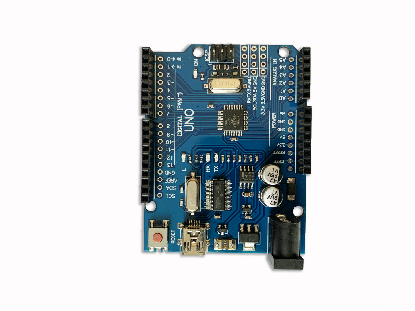 **3 units!** ATmega328P CH340 Mini-USB Board compatible with Arduino UNO IDE