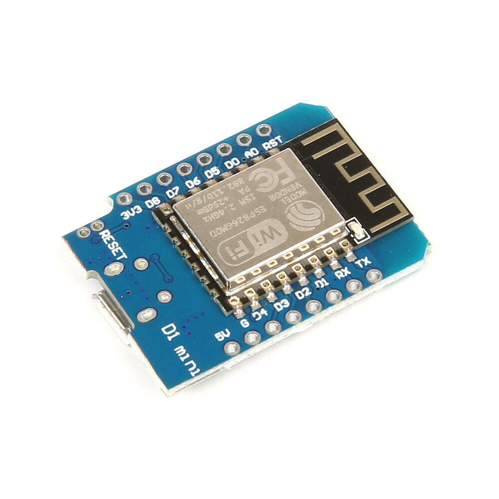 3-Pack D1 Mini NodeMCU for Arduino WiFi LUA ESP8266 ESP-12 WeMos Microcontroller