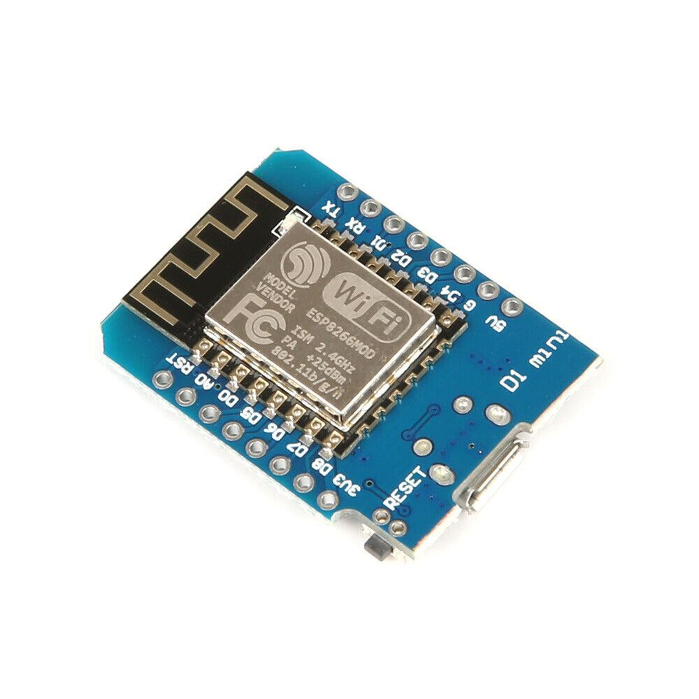 3-Pack D1 Mini NodeMCU for Arduino WiFi LUA ESP8266 ESP-12 WeMos Microcontroller