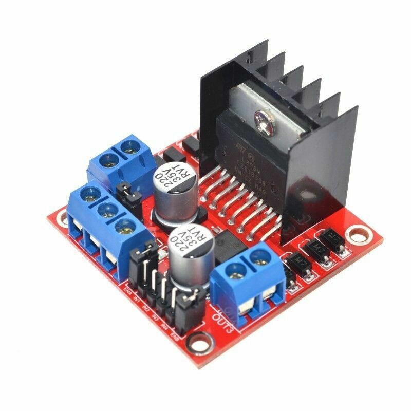 2-Pack DC Stepper Motor Driver Module L298N Dual H Bridge Ctl Board for Arduino
