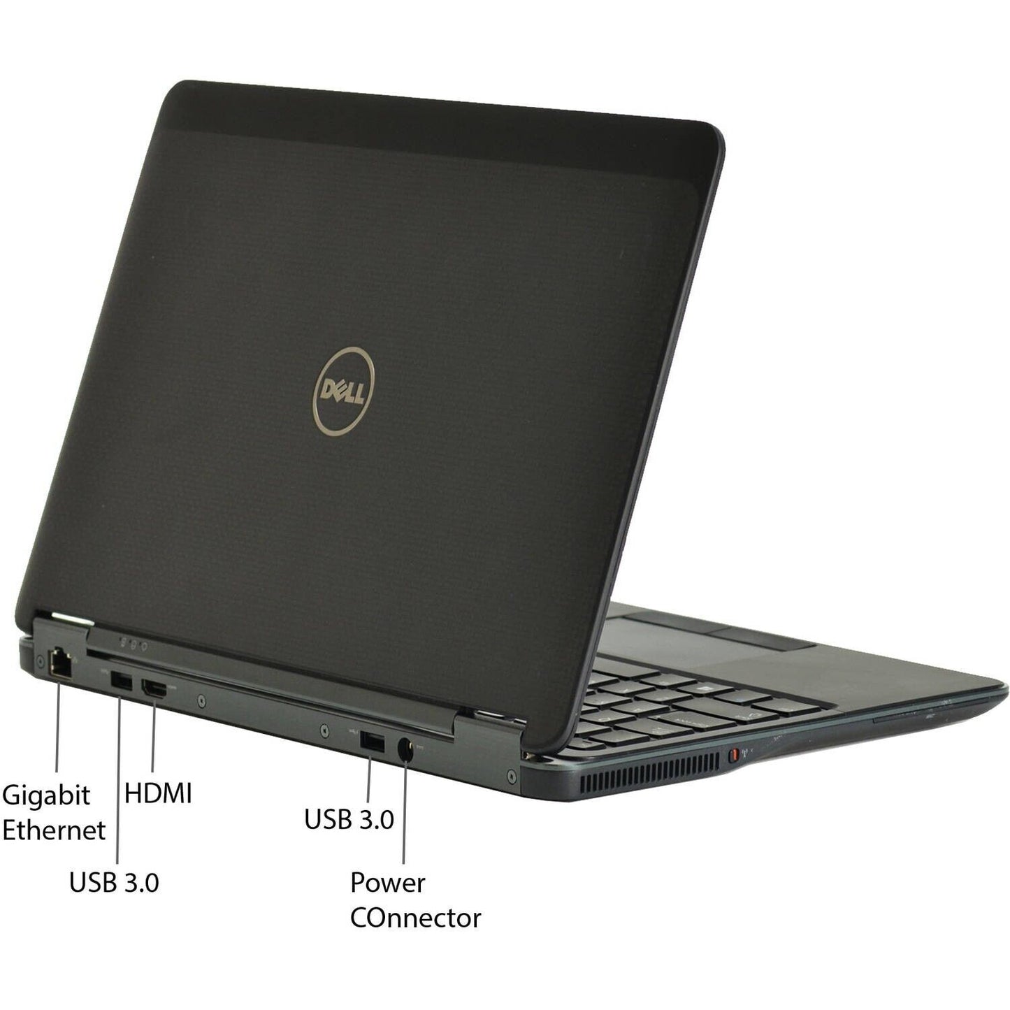 Dell UltraSlim Laptop 12" Computer Core i5 1.9GHz 16GB 256GB SSD Wi-Fi Win10 Pro