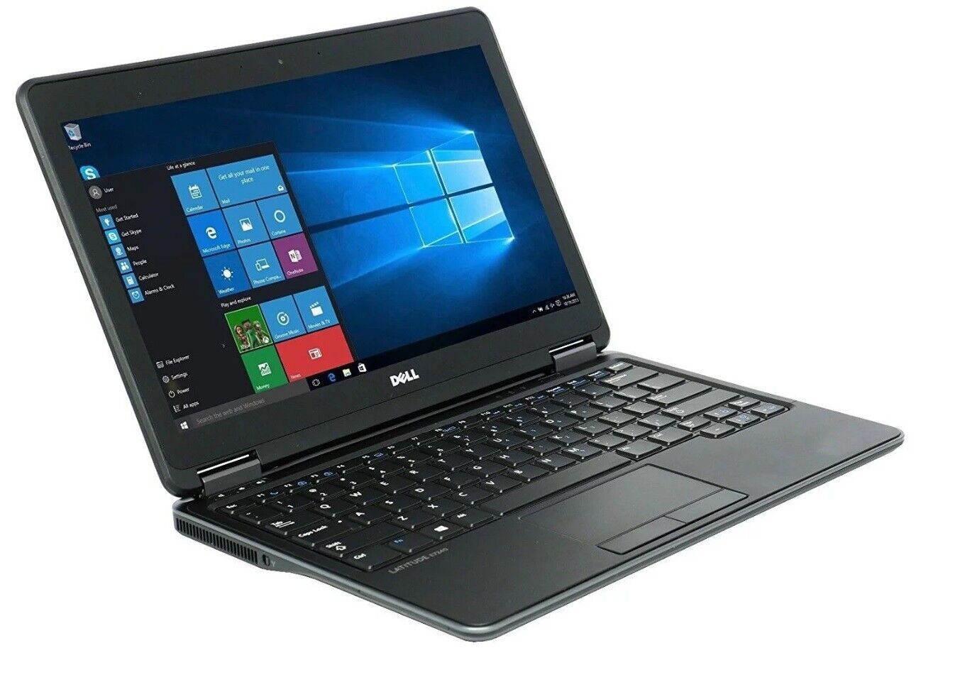 Dell UltraSlim Laptop 12" Computer Core i5 1.9GHz 16GB 256GB SSD Wi-Fi Win10 Pro