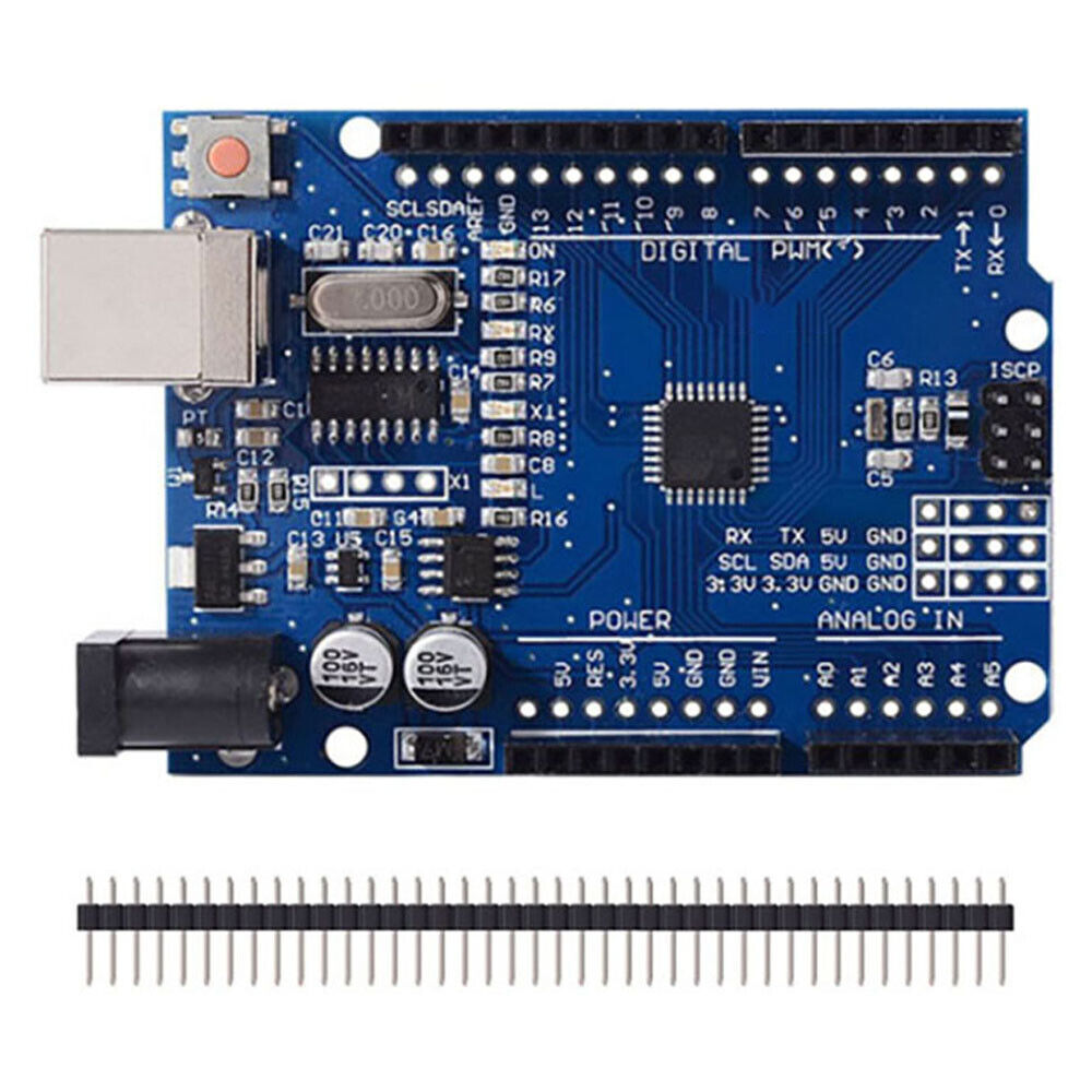 2 units-Compatible with Arduino UNO R3 IDE, ATmega 328P CH340 Development Board