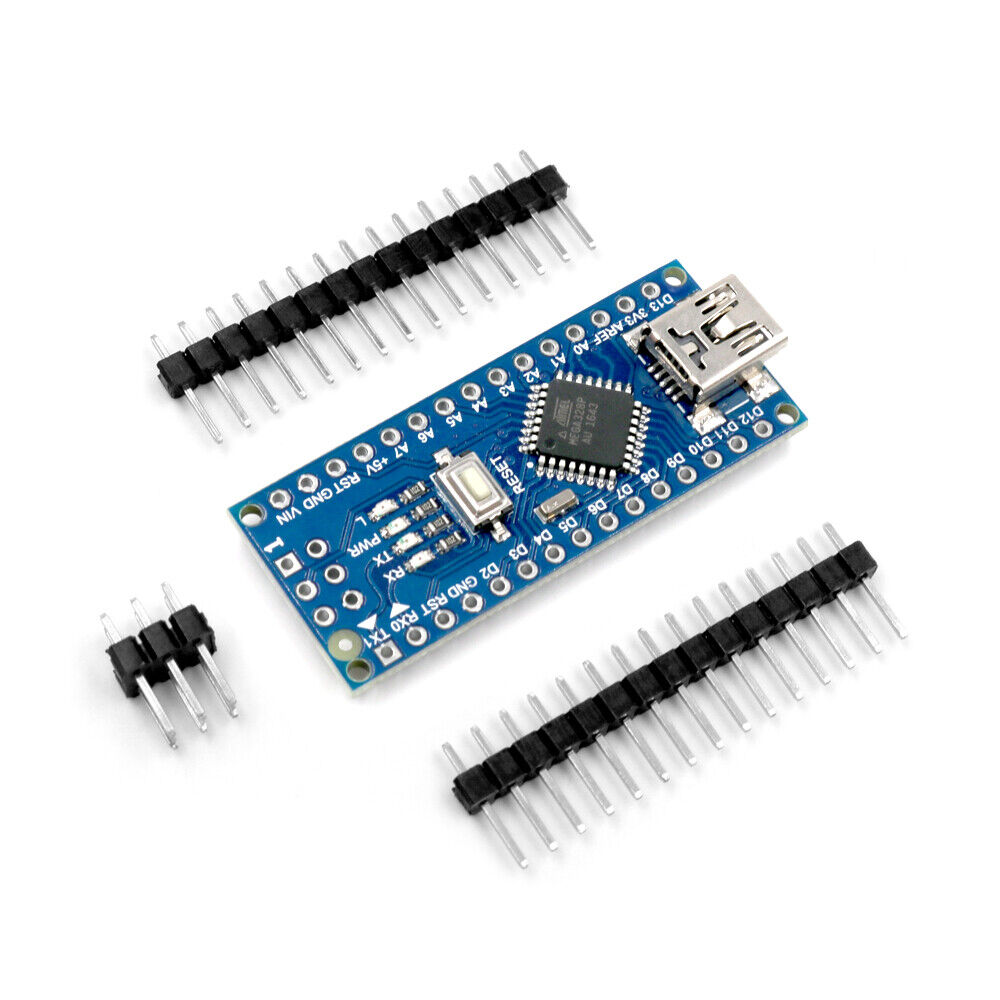 ATMEGA328P V3.0 Board + Expansion Terminal Adapter Shield for Arduino Nano IDE