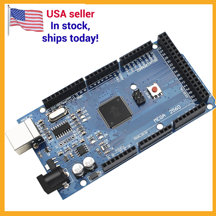 ATmega2560 R3 CH340 Boards Compatible with Arduino MEGA IDE - Select your Combo