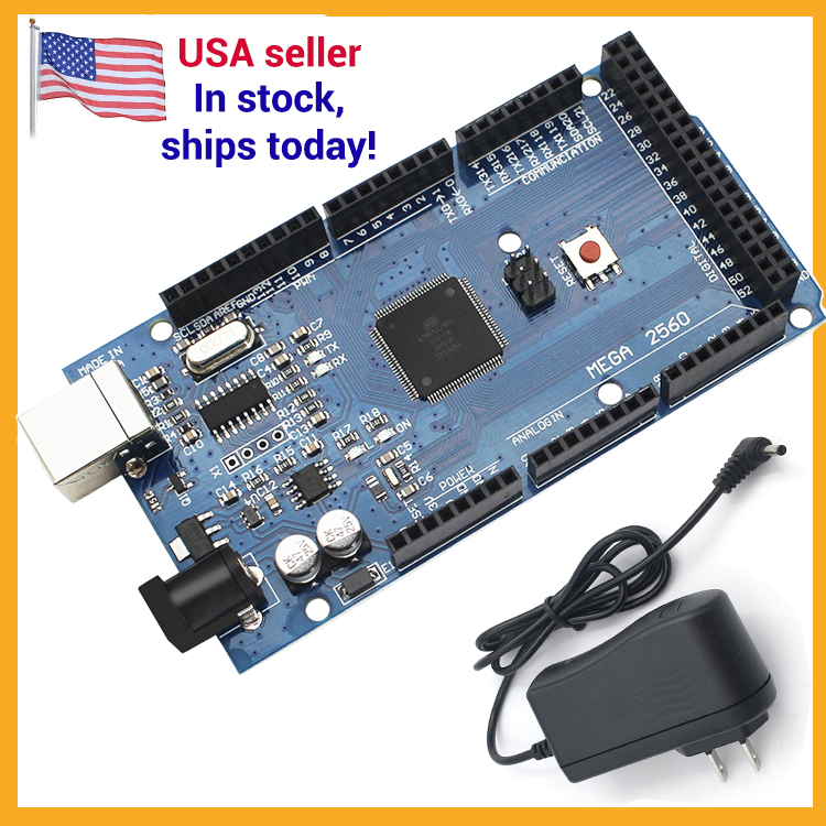 ATmega2560 R3 CH340 Boards Compatible with Arduino MEGA IDE - Select your Combo