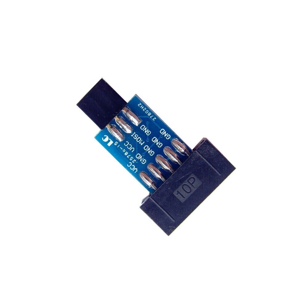 10 Pin to 6 Pin Adapter Board for AVRISP USBASP STK500 AVR Arduino ISP Interface