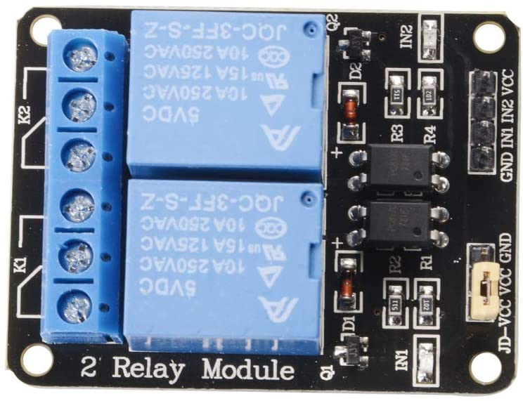 5V 12V - 1, 2 and 4 Channel Relay Module with Optocoupler Relay Output for Development