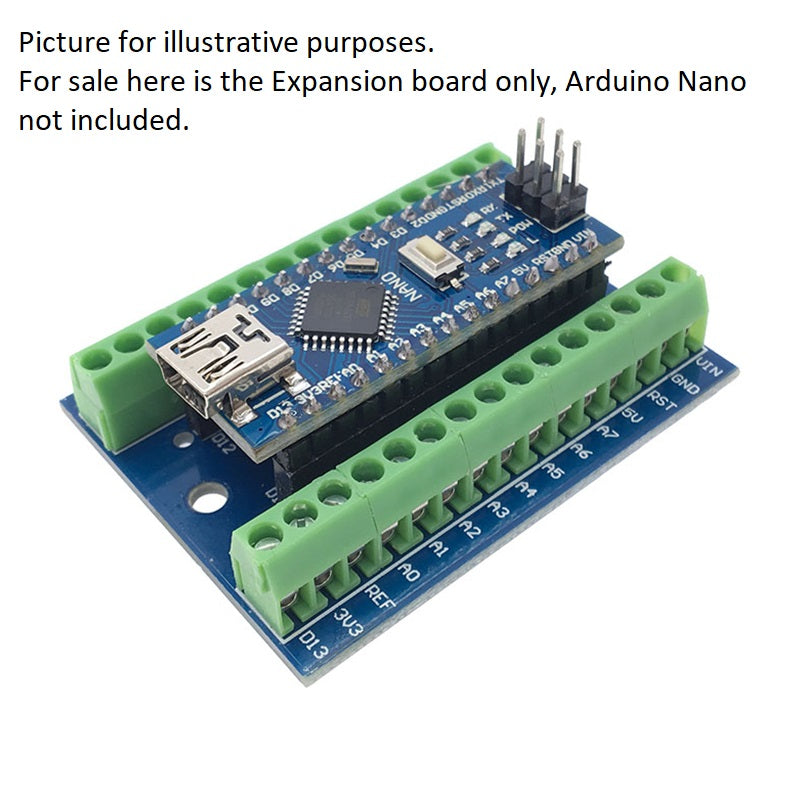 **3 units!** Screw Terminal Shield Breakout Expansion Board for Arduino Nano R3