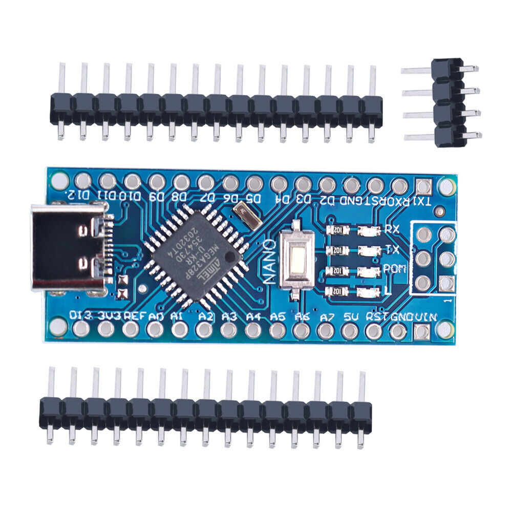 **NEW!** USB-C V3.0 ATMEGA328P CH340 Board COMPATIBLE WITH ARDUINO NANO IDE