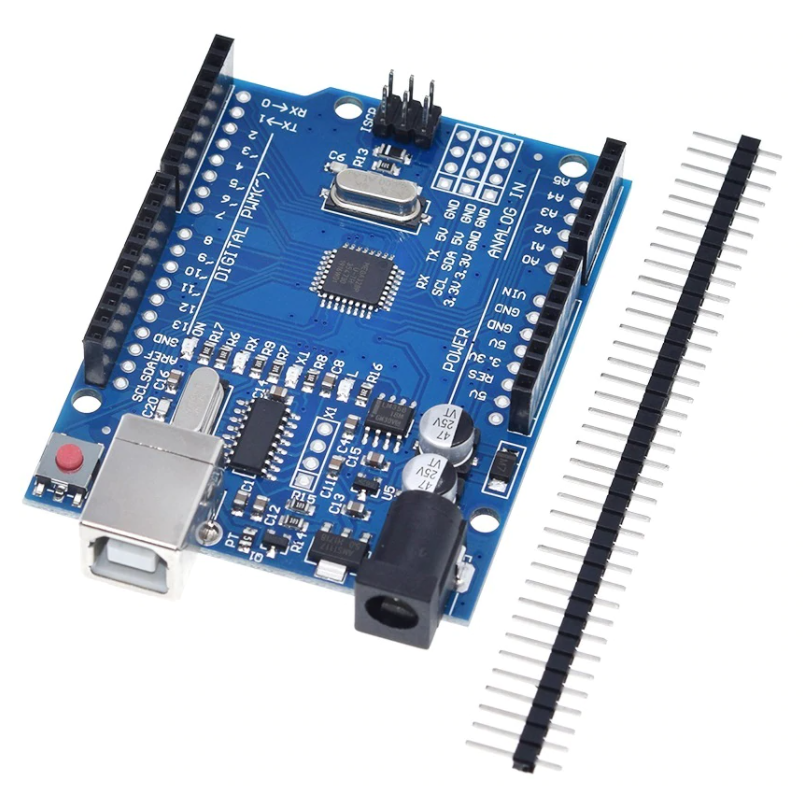 CH340 ATmega 328P R3 Board Compatible with Arduino UNO IDE + Case + Sh ...