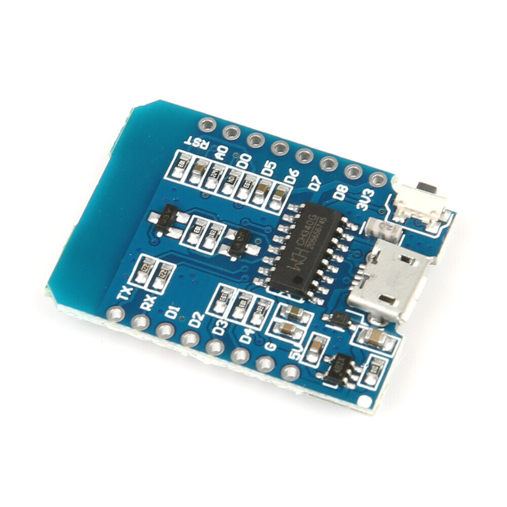 3-Pack D1 Mini NodeMCU for Arduino WiFi LUA ESP8266 ESP-12 WeMos Microcontroller