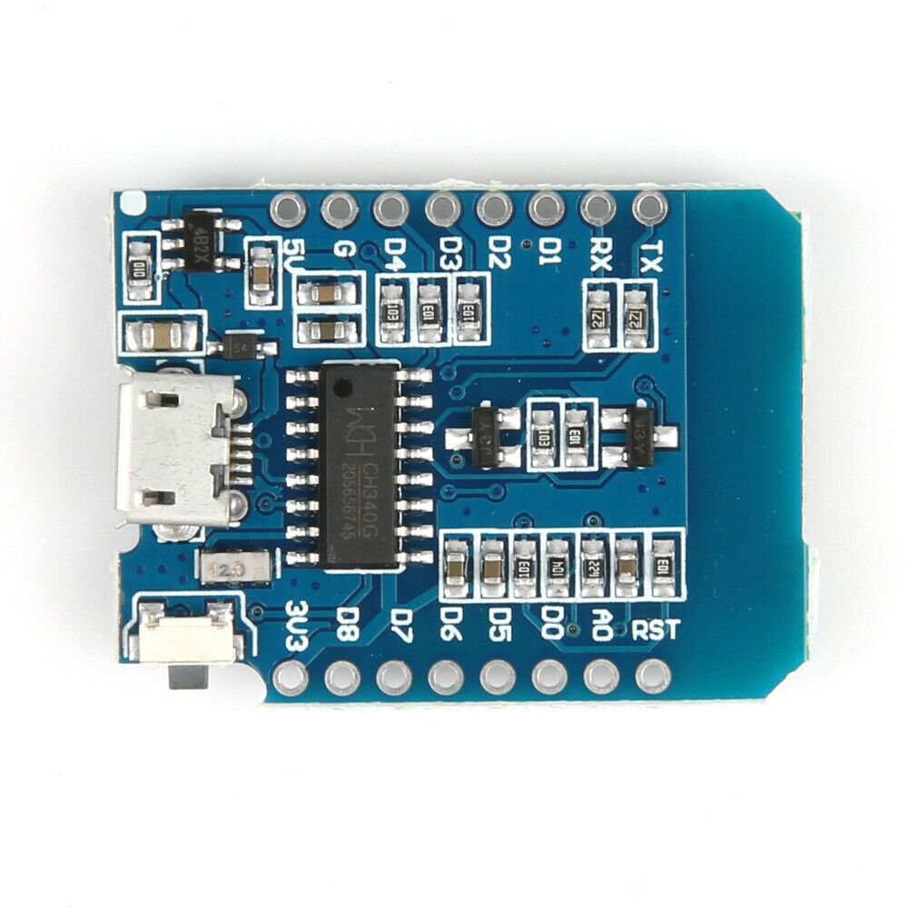 3-Pack D1 Mini NodeMCU for Arduino WiFi LUA ESP8266 ESP-12 WeMos Microcontroller