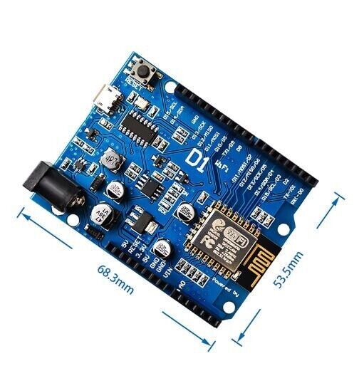 **2 units!** D1 CH340 WiFi Board ESP8266 ESP-12F for Arduino UNO IDE and WeMos