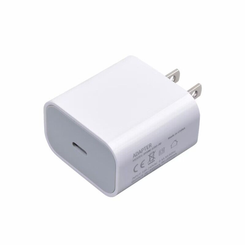 For iPhone 12 Pro/11/X/8 iPad Fast 20W PD Charger 20W PD Power Adapter Type-C