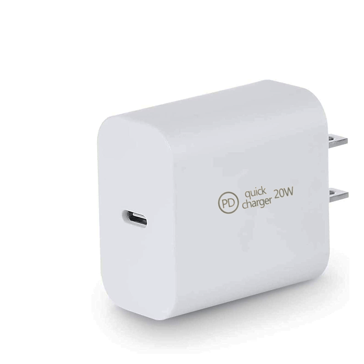 For iPhone 12 Pro/11/X/8 iPad Fast 20W PD Charger 20W PD Power Adapter Type-C