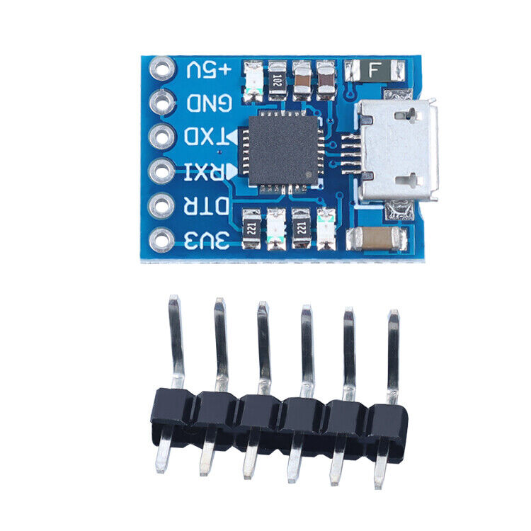 6 Pin USB 2.0 to TTL UART Module Serial Converter Module STC 5V/3.3V - micro USB