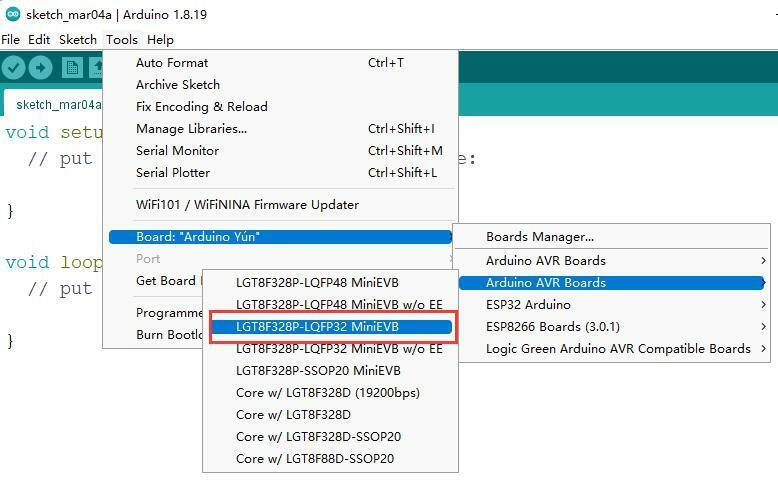 LGT8F328P Board R3 compatible with Arduino IDE with integrated Bluetoo ...