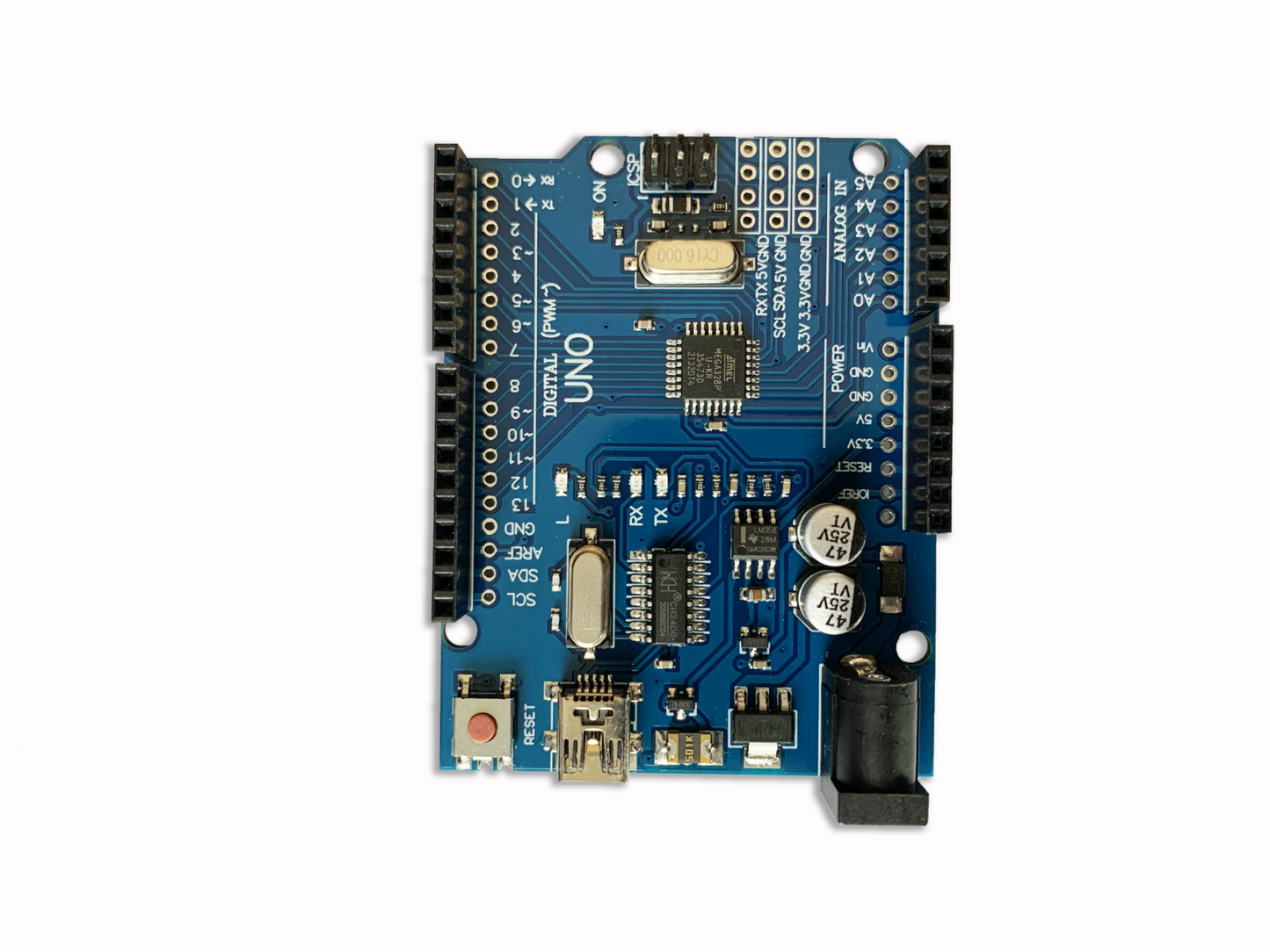 **3 units!**  ATmega328P CH340 Mini-USB Board compatible with Arduino UNO IDE
