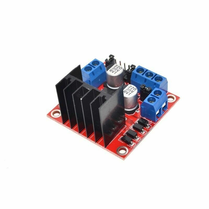2-Pack DC Stepper Motor Driver Module L298N Dual H Bridge Ctl Board for Arduino