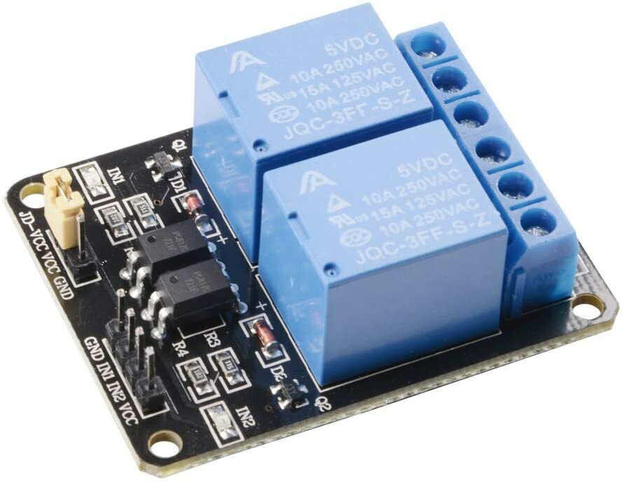 3units! 2 Channel DC 5V Relay Switch Board Module, for Arduino Rberry Pi PIC ARM