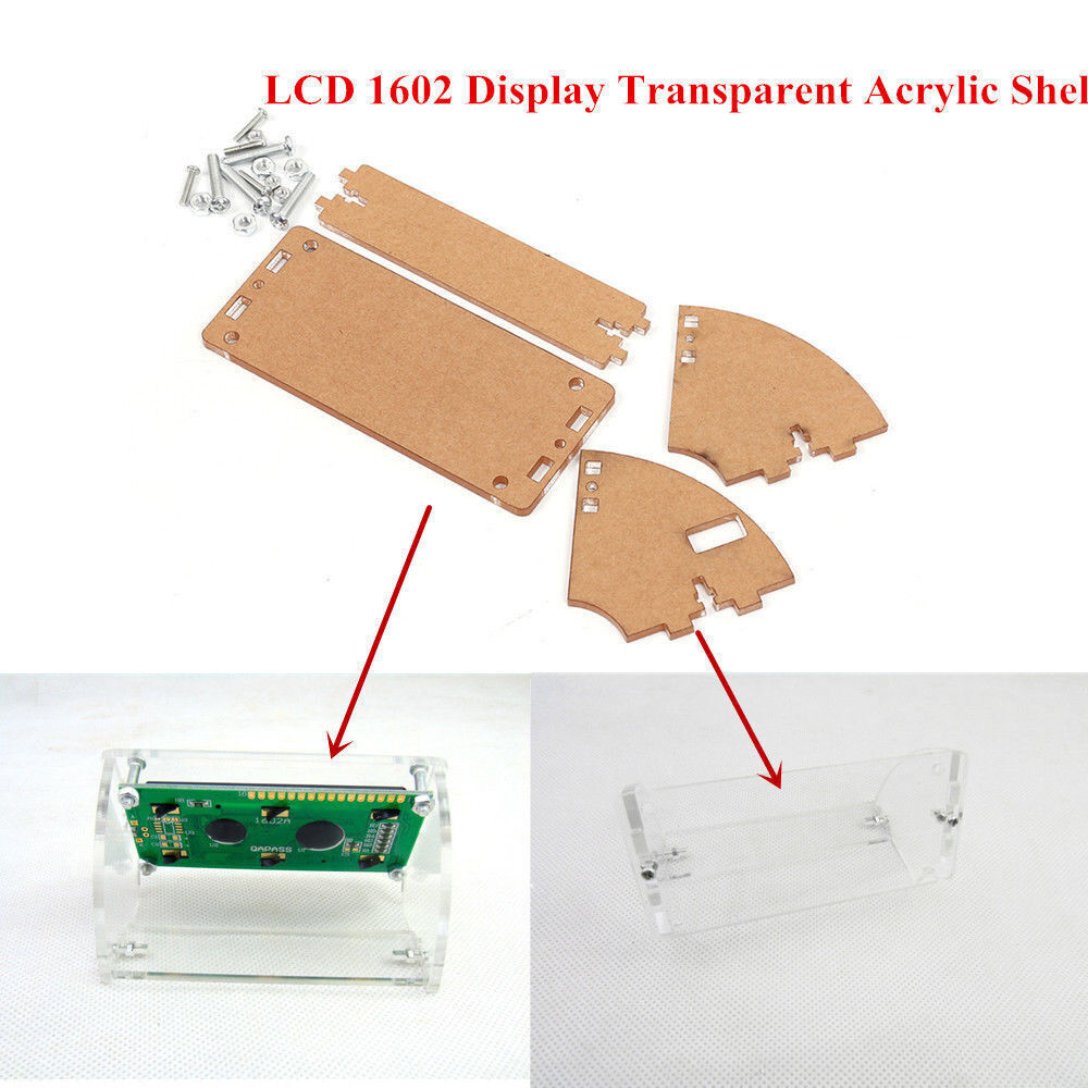 LCD 1602 Yellow-Green 16x2 HD44780 Character Display Module for Arduino lcd1602